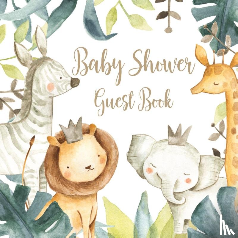 Bell, Lulu and - Safari Baby Shower Guest Book (Hardcover)