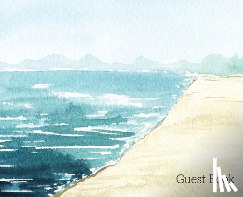 Bell, Lulu and - Beach Landscape Guest Book to sign
