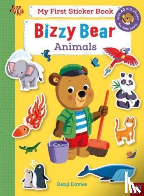  - Bizzy Bear: My First Sticker Book Animals