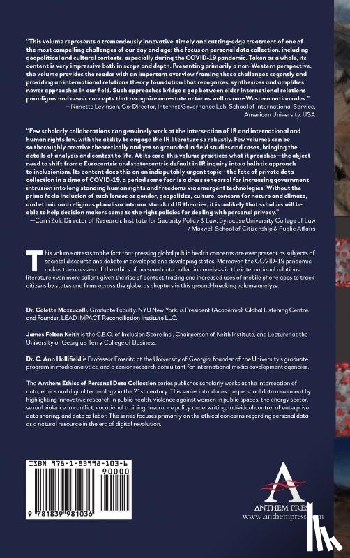  - The Ethics of Personal Data Collection in International Relations