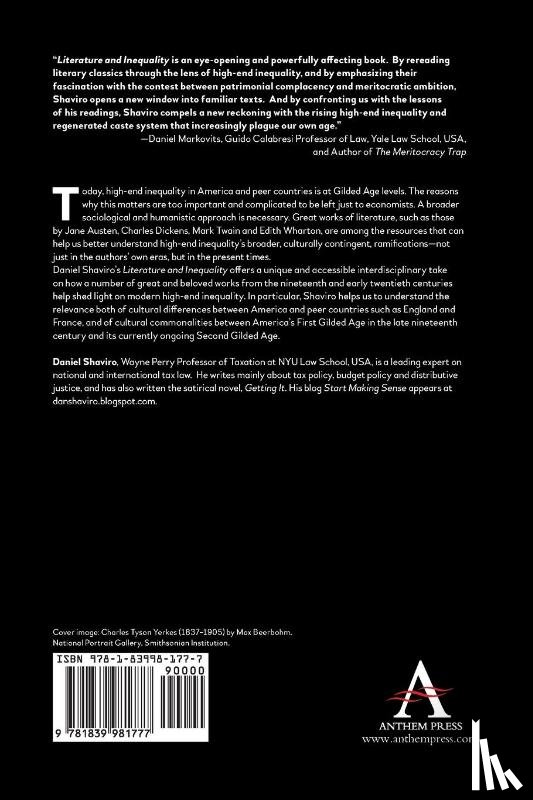 Shaviro, Daniel - Literature and Inequality