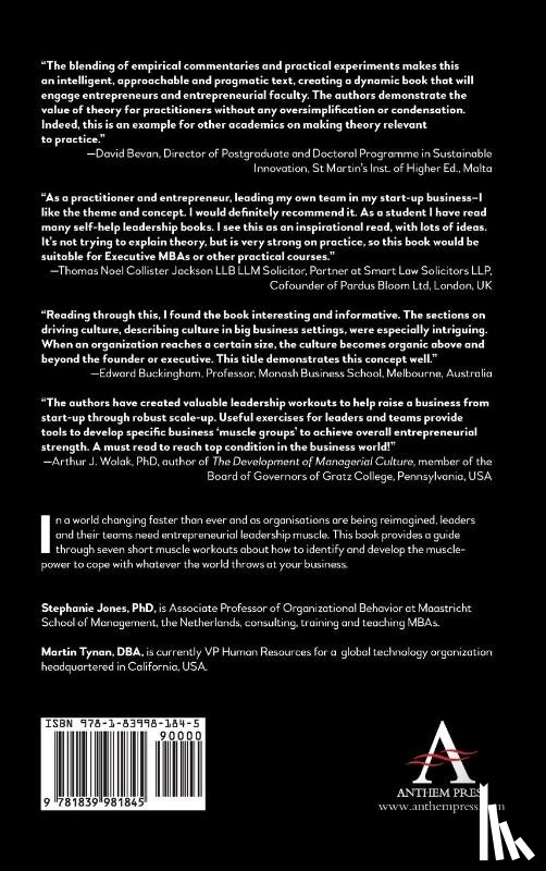 Jones, Stephanie, Tynan, Martin - 7 Entrepreneurial Leadership Workouts