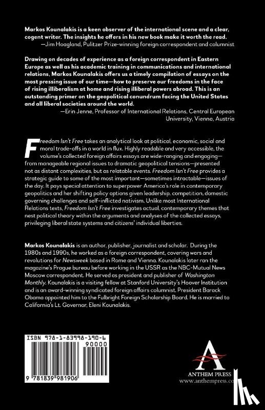 Kounalakis, Markos - Freedom Isn't Free