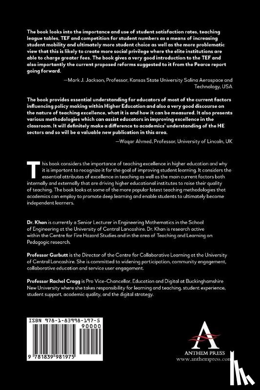 Khan, Khalid, Gurbutt, Dawne, Cragg, Rachel - Changes in the Higher Education Sector