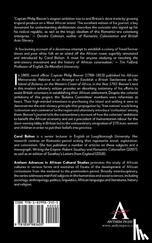  - Captain Philip Beaver's African Journal