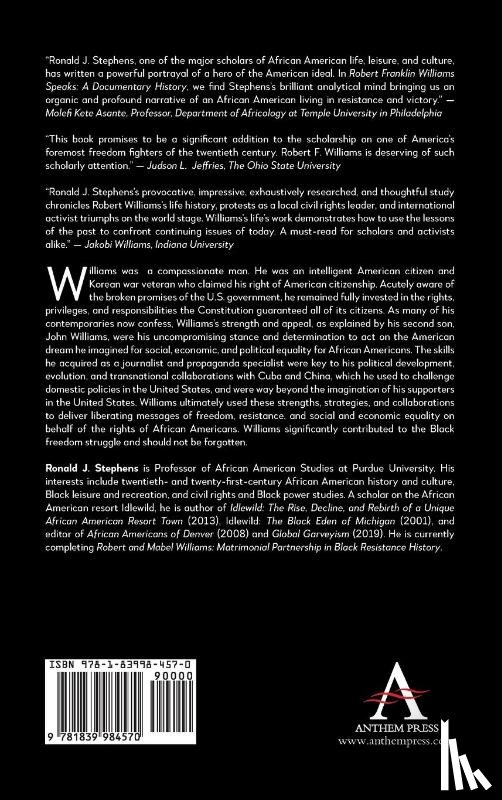  - Robert Franklin Williams Speaks: A Documentary History