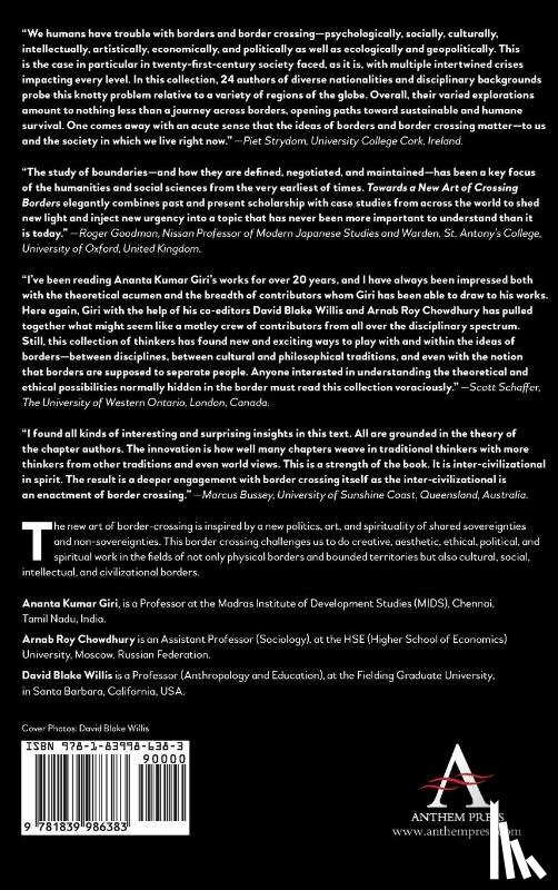  - Toward a New Art of Border Crossing