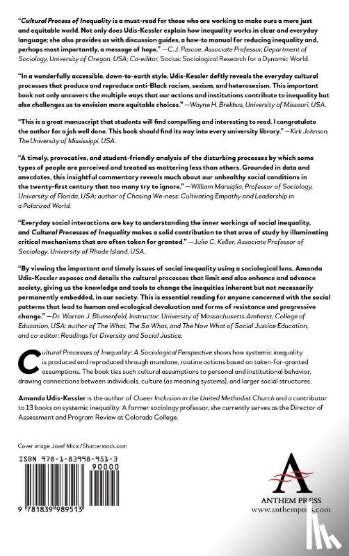 Udis-Kessler, Amanda - Cultural Processes of Inequality