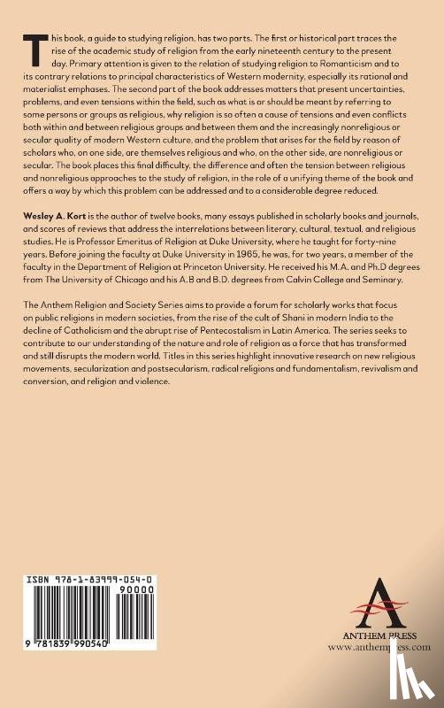 Kort, Wesley - A Historical and Theoretical Guide to Studying Religion