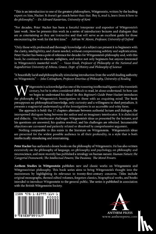 Hacker, Peter - A Beginner's Guide to the Later Philosophy of Wittgenstein