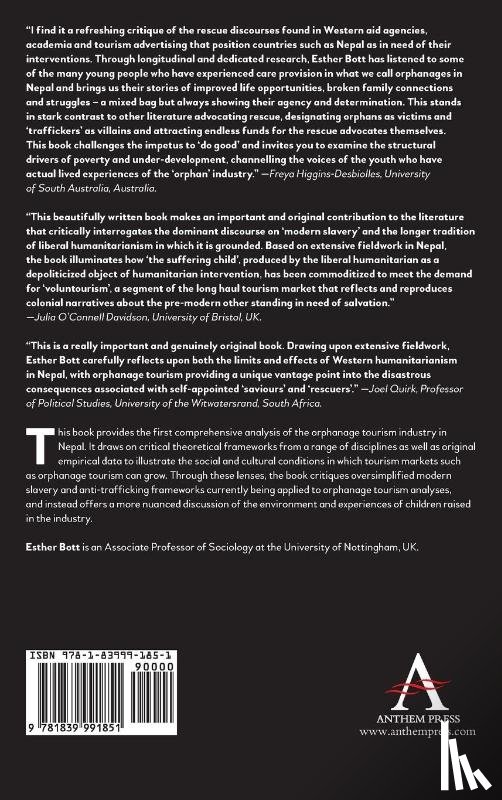 Bott, Dr. Esther - Orphanage Tourism in Nepal