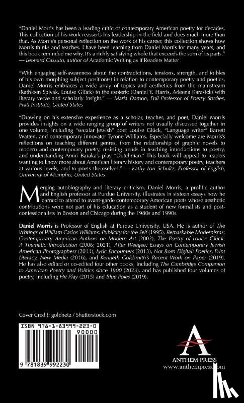 Morris, Daniel - Essays and Interviews on Contemporary American Poets, Poetry, and Pedagogy