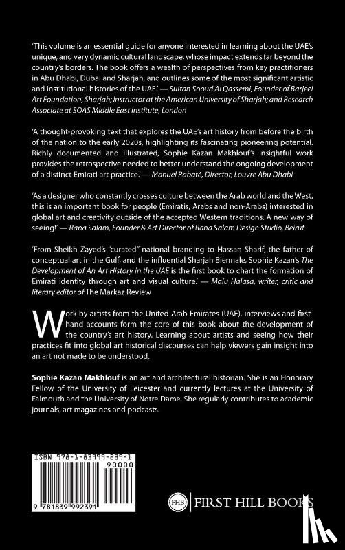 Kazan Makhlouf, Sophie - The Development of An Art History in the UAE