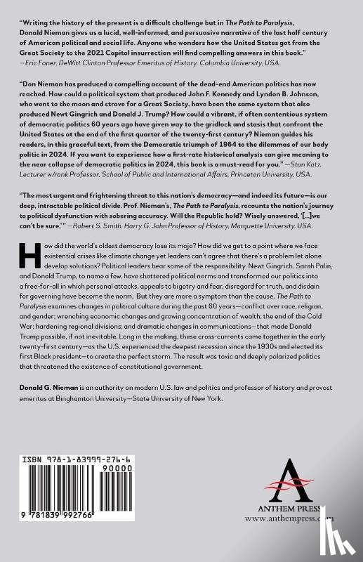 Nieman, Donald G. - The Path to Paralysis