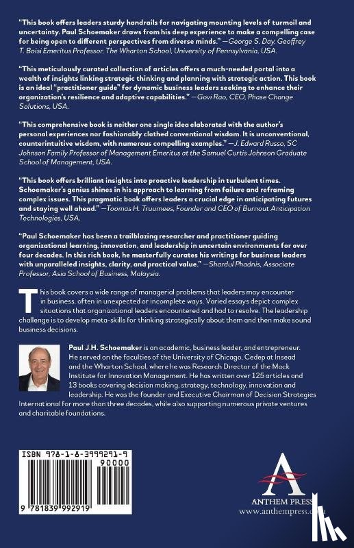 J.H. Schoemaker, Paul - Strategic Thinking and Decision Making