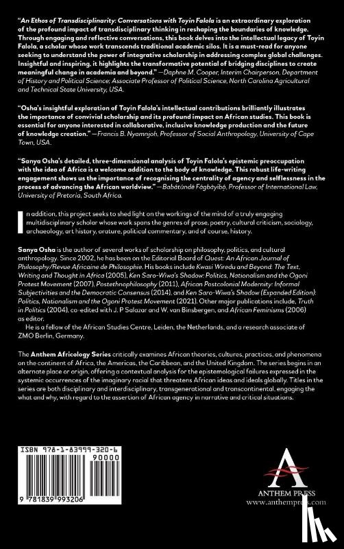 Osha, Sanya - An Ethos of Transdisciplinarity