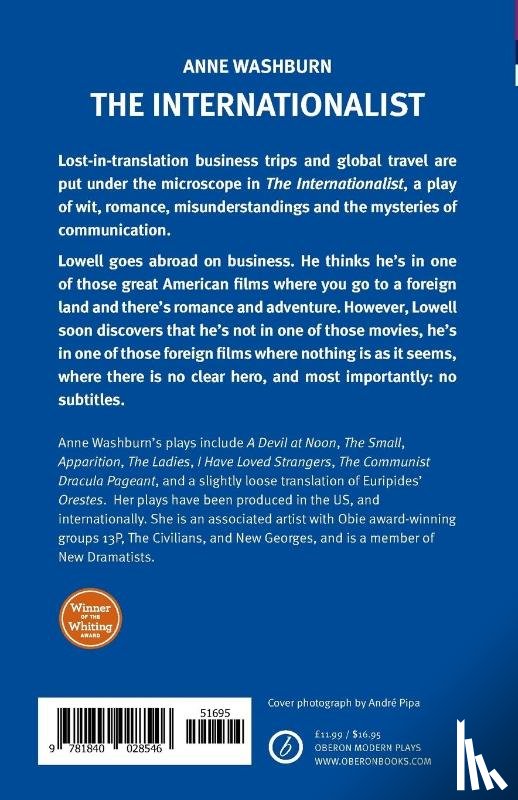 Washburn, Anne (Author) - The Internationalist