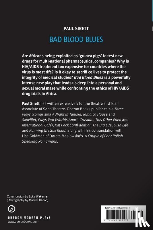 Sirett, Paul (Author - Bad Blood Blues