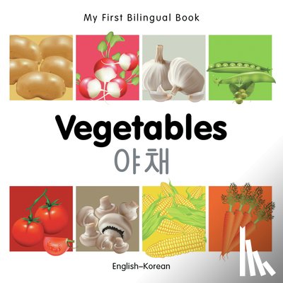 Milet Publishing - My First Bilingual Book - Vegetables (English-Korean)