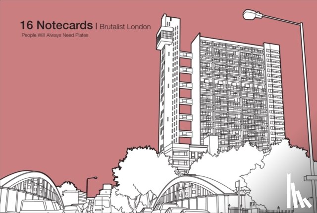 Farquhar, Robin, Dipper, Hannah - Brutalist London - 16 Notecards