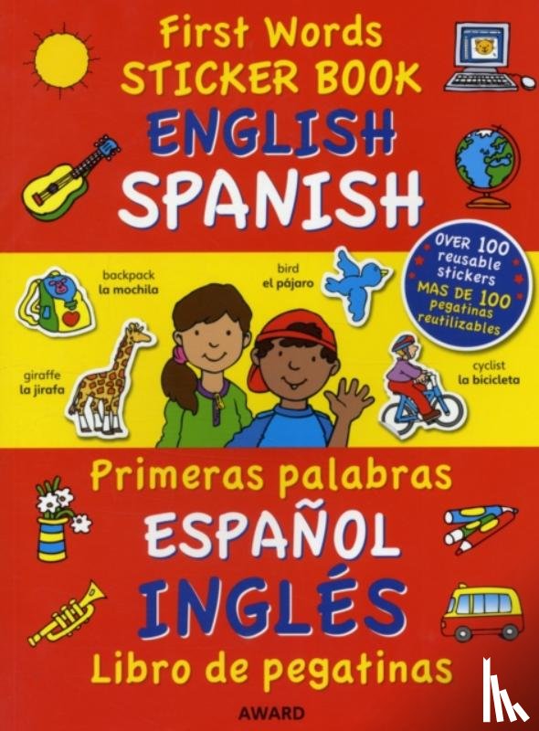  - First Words Sticker Books: English/Spanish