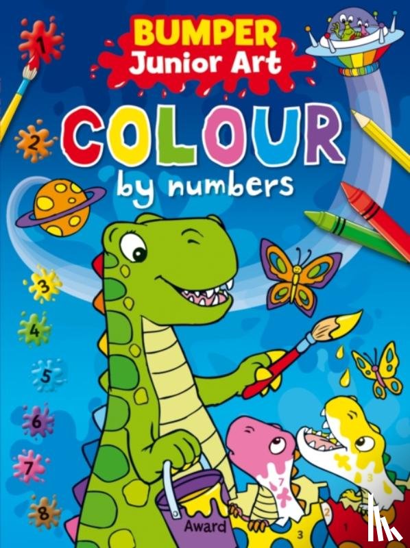  - Junior Art Bumper Colour By Numbers