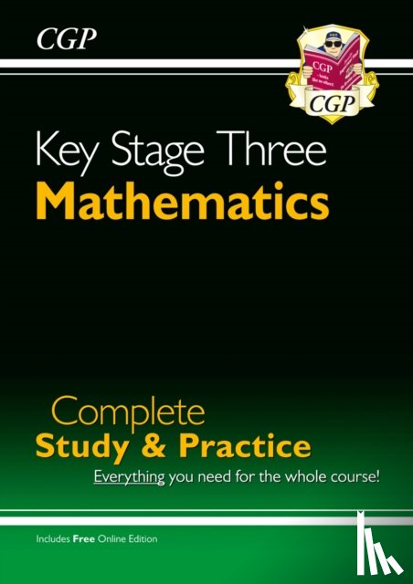 CGP Books - KS3 Maths Complete Revision & Practice – Higher (includes Online Edition, Videos & Quizzes): for Years 7, 8 and 9