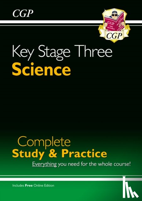 CGP Books - KS3 Science Complete Revision & Practice – Higher (includes Online Edition, Videos & Quizzes): for Years 7, 8 and 9