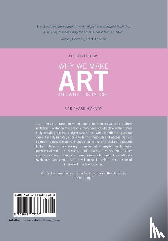 Hickman, Richard (University of Cambridge - Why We Make Art