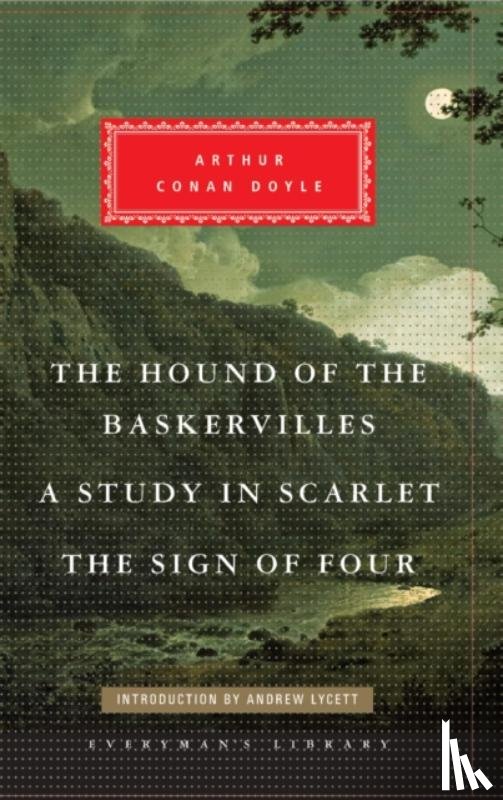 Doyle, Arthur Conan - The Hound of the Baskervilles, A Study in Scarlet, The Sign of Four