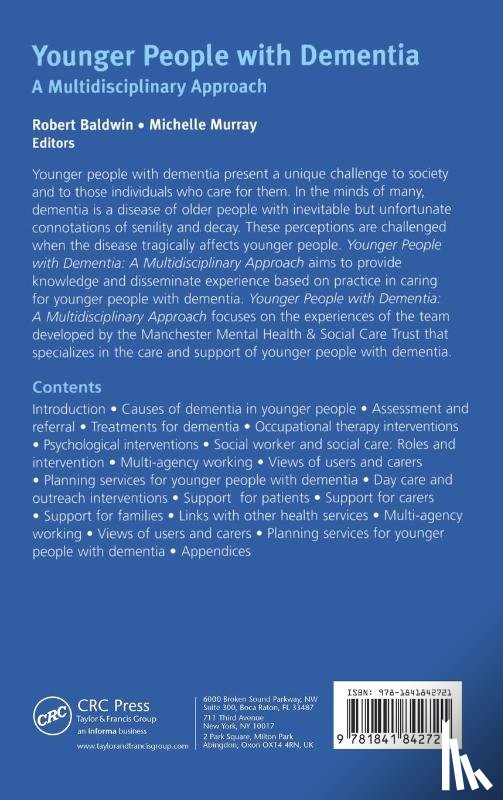 Baldwin, Robert C., Murray, Michelle - Younger People With Dementia