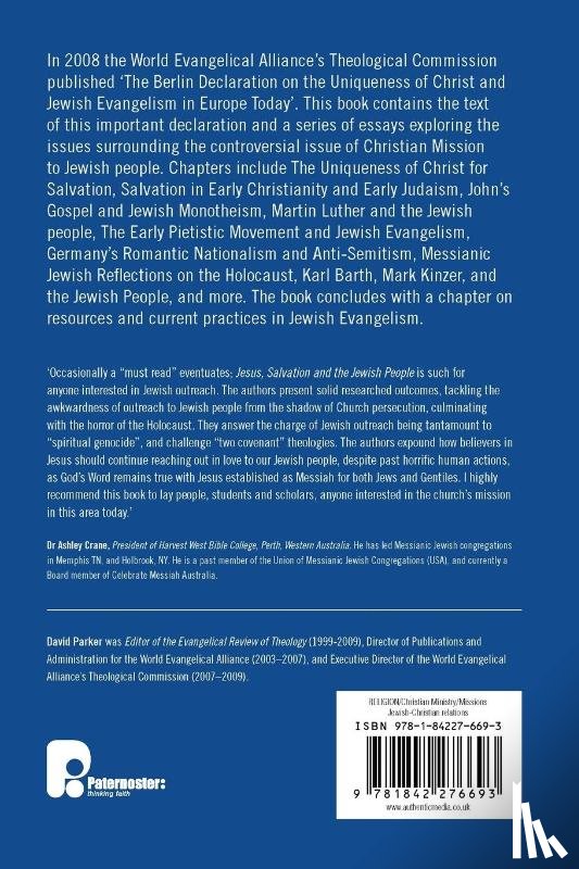 Parker, David L - Jesus, Salvation and the Jewish People