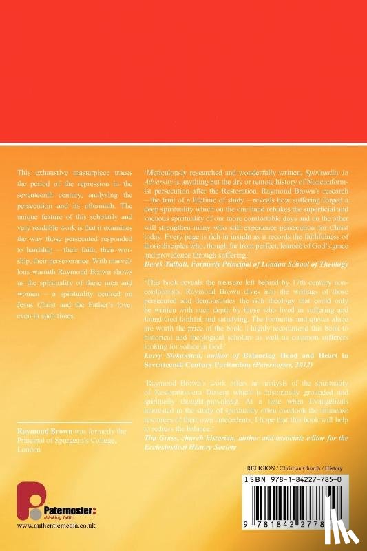 Brown, Raymond - Spirituality in Adversity