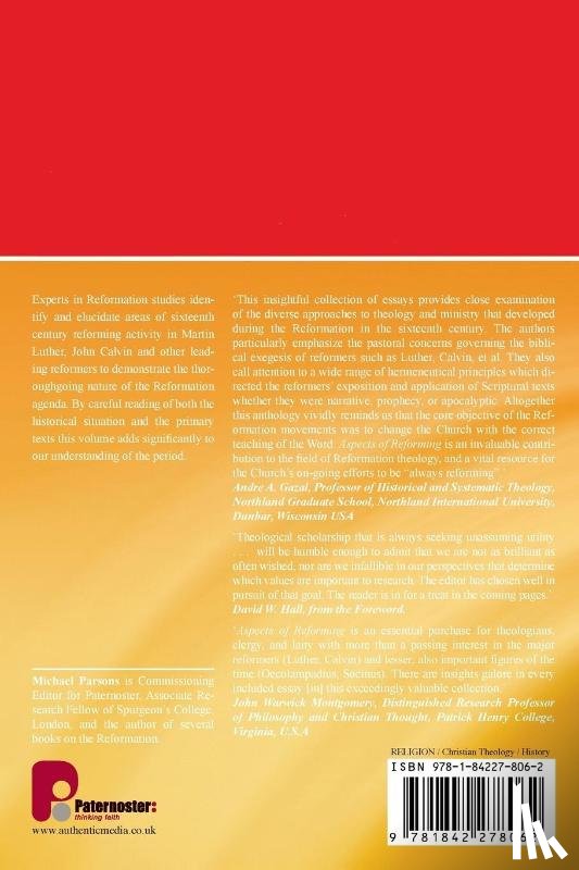 Parsons, Michael - Aspects of Reforming