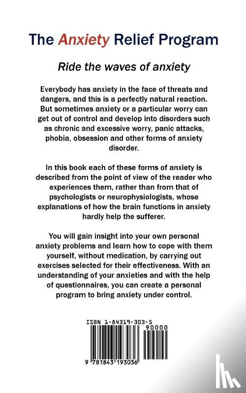 Radha-Rose, Dennis - The Anxiety Relief Program