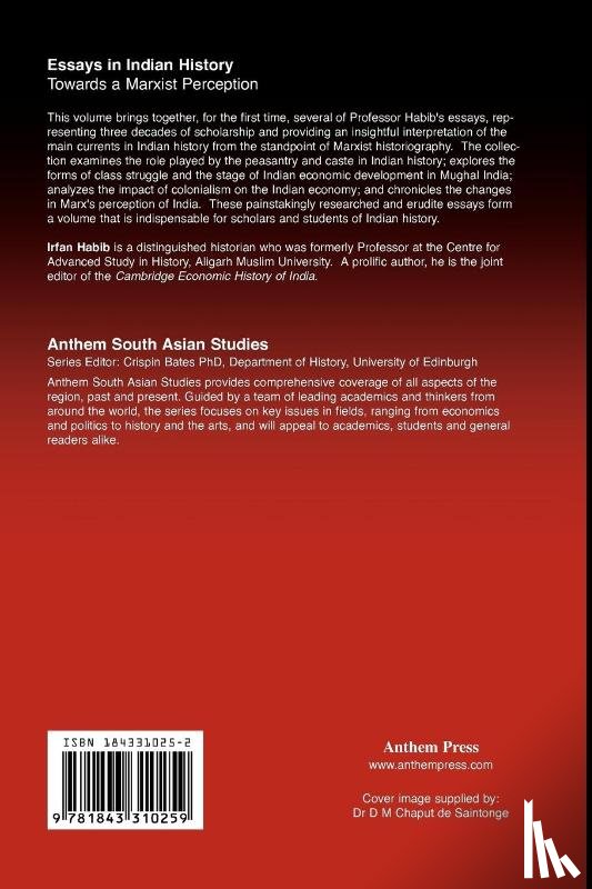 Habib, Irfan - Essays in Indian History