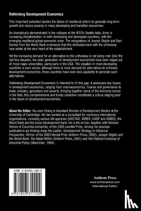  - Rethinking Development Economics