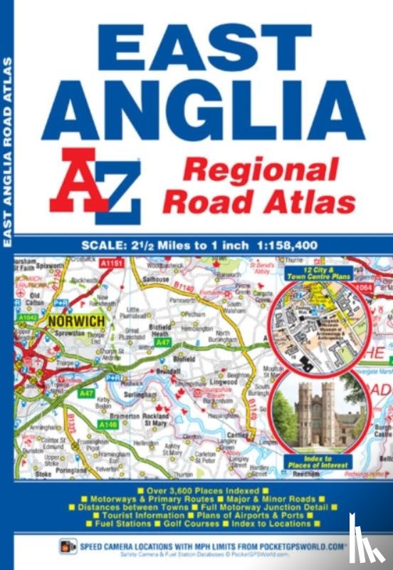 Geographers' A-Z Map Company - East Anglia Regional Road Atlas