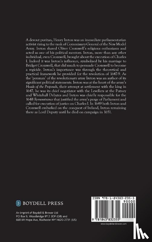 Farr, David - Henry Ireton and the English Revolution