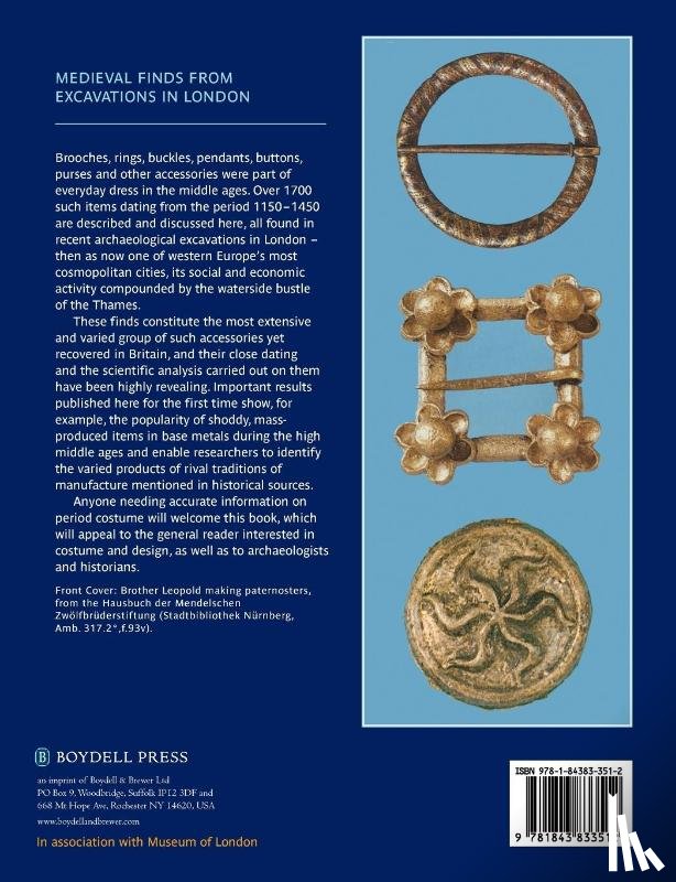 Egan, Geoff, Pritchard, Frances - Dress Accessories, c. 1150- c. 1450