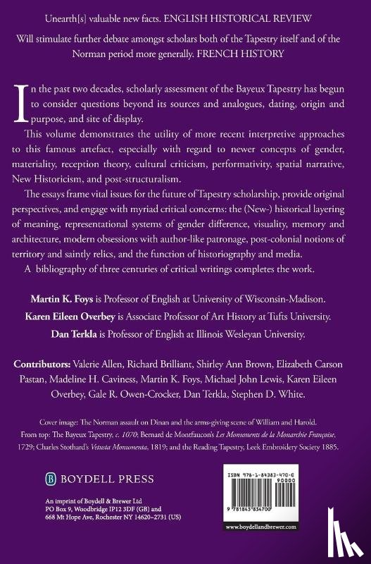  - The Bayeux Tapestry: New Interpretations