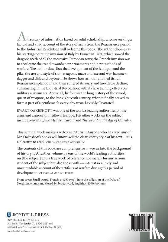 Oakeshott, Ewart - European Weapons and Armour