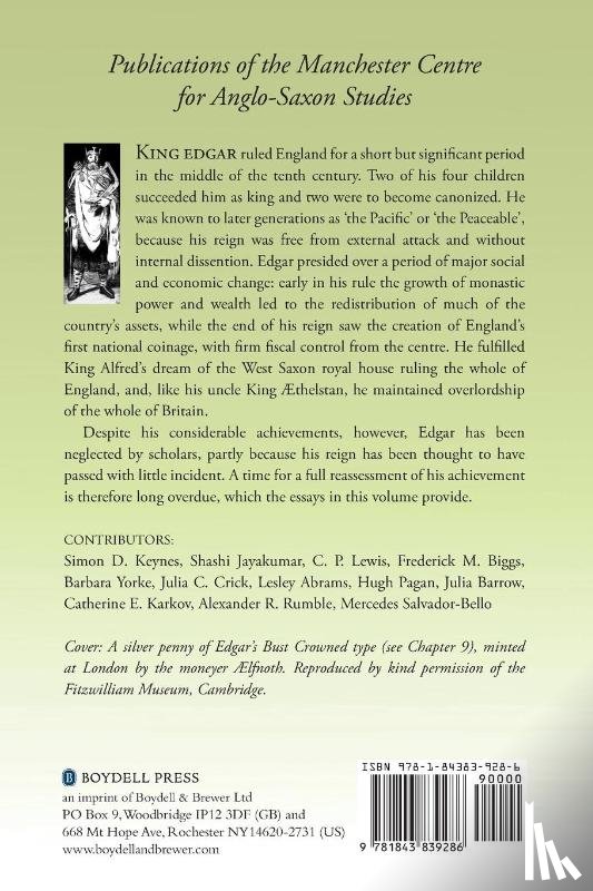  - Edgar, King of the English, 959-975
