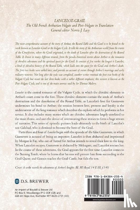  - Lancelot-Grail: 4. Lancelot part III and IV