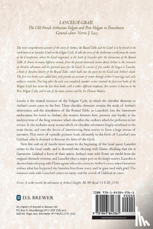  - Lancelot-Grail: 5. Lancelot part V and VI