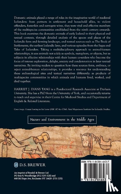 Evans Tang, Harriet Jean (Author) - Animal-Human Relationships in Medieval Iceland