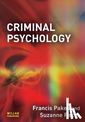 Pakes, Francis (University of Portsmouth, Pakes, Suzanne (Portsmouth Grammar School - Criminal Psychology