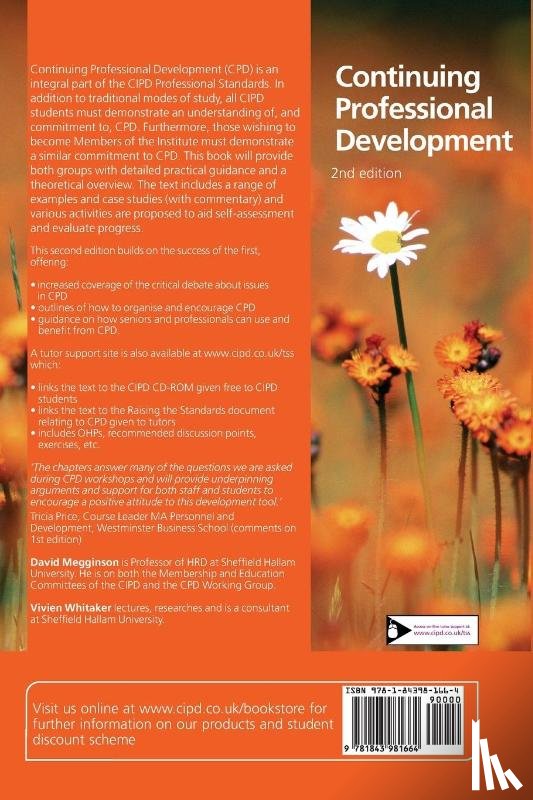 Megginson, David, Whitaker, Vivien - Continuing Professional Development