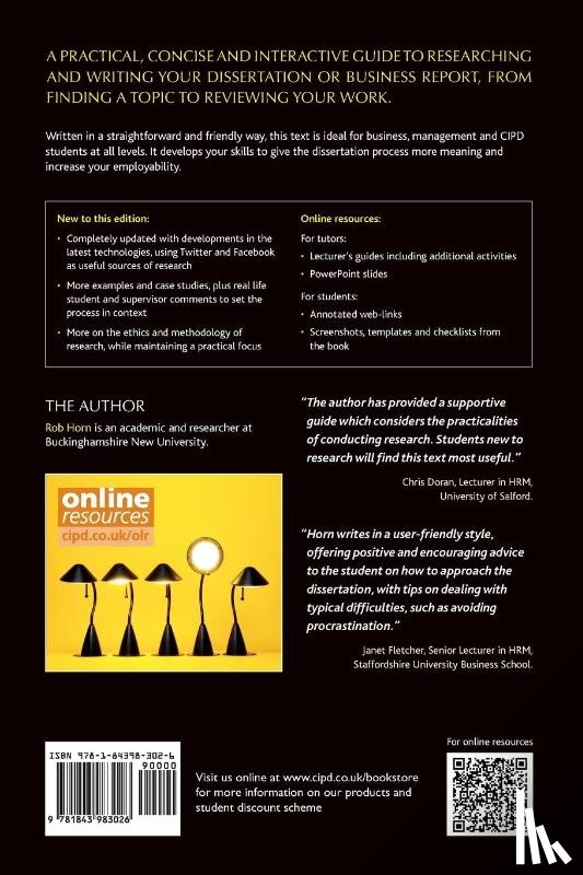Horn, Roy - Researching and Writing Dissertations : A complete guide for business and management students