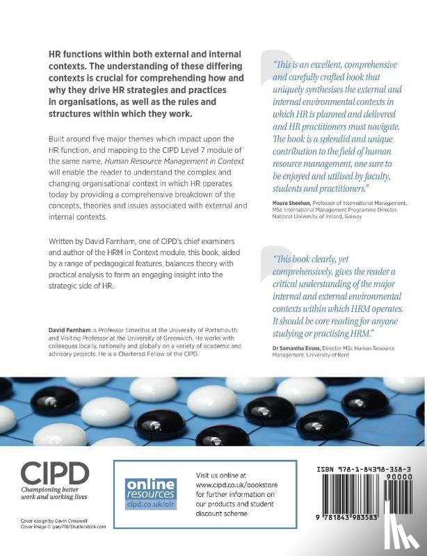 Farnham, David - Human Resource Management in Context : Insights, Strategy and Solutions
